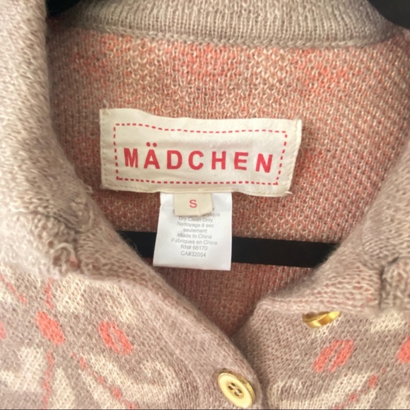 Anthropologie madchen flowering pompona wool cape - Picture 5 of 8